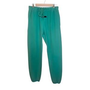 Fear of God ESSENTIALS Teal Cotton Jogger Sweatpants Size XL